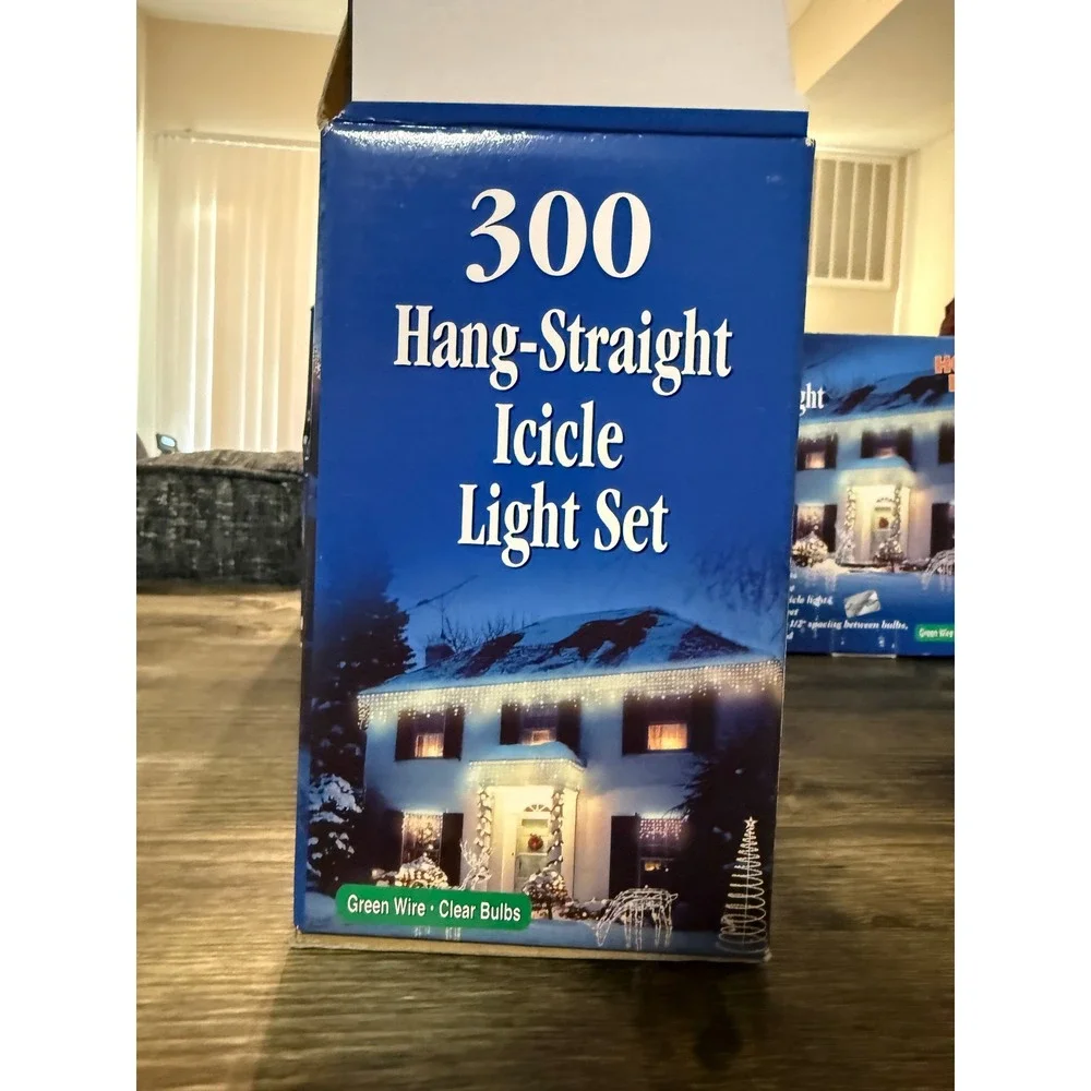 Hobby Lobby 300 Hang-Straight Icicle Light Set 28ft Indoor Outdoor Price for all